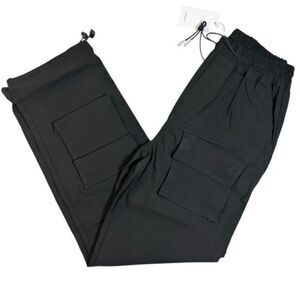NWT Club Paradise Culture Kings Men’s Windbreaker Black Cargo Pants - Size XS
